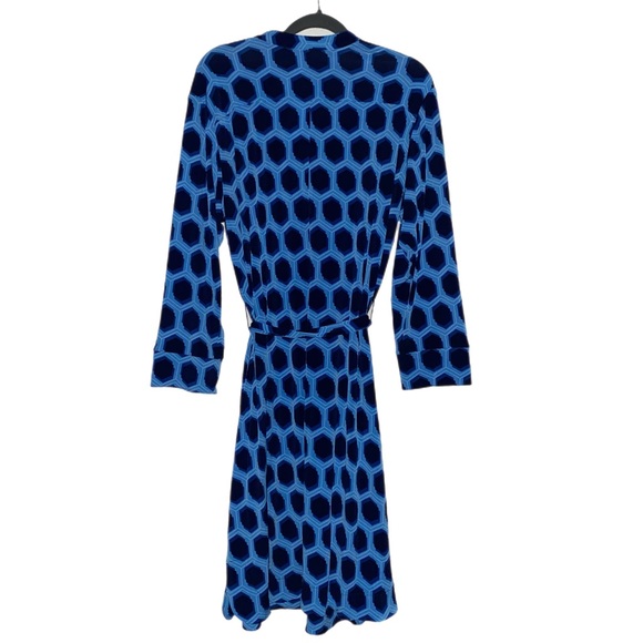 Donna Morgan Women's Long Sleeve Collared Matte Jersey Dress - Picture 6 of 10